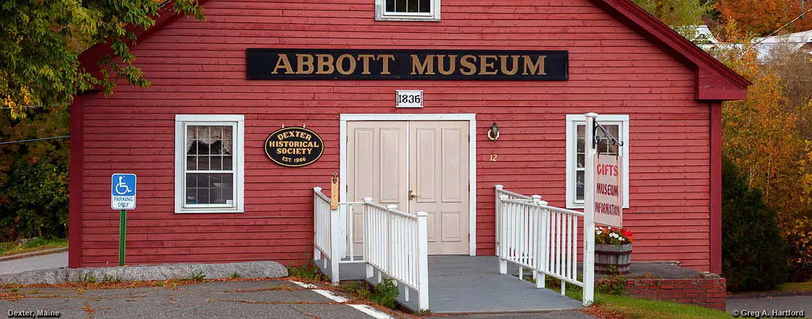 Abbott Museum and Gift Shop in Dexter, Maine