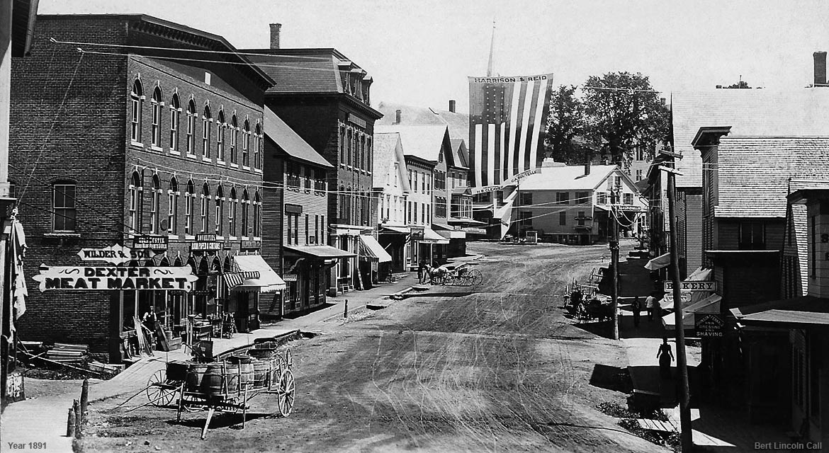 Dexter, Maine during 1891