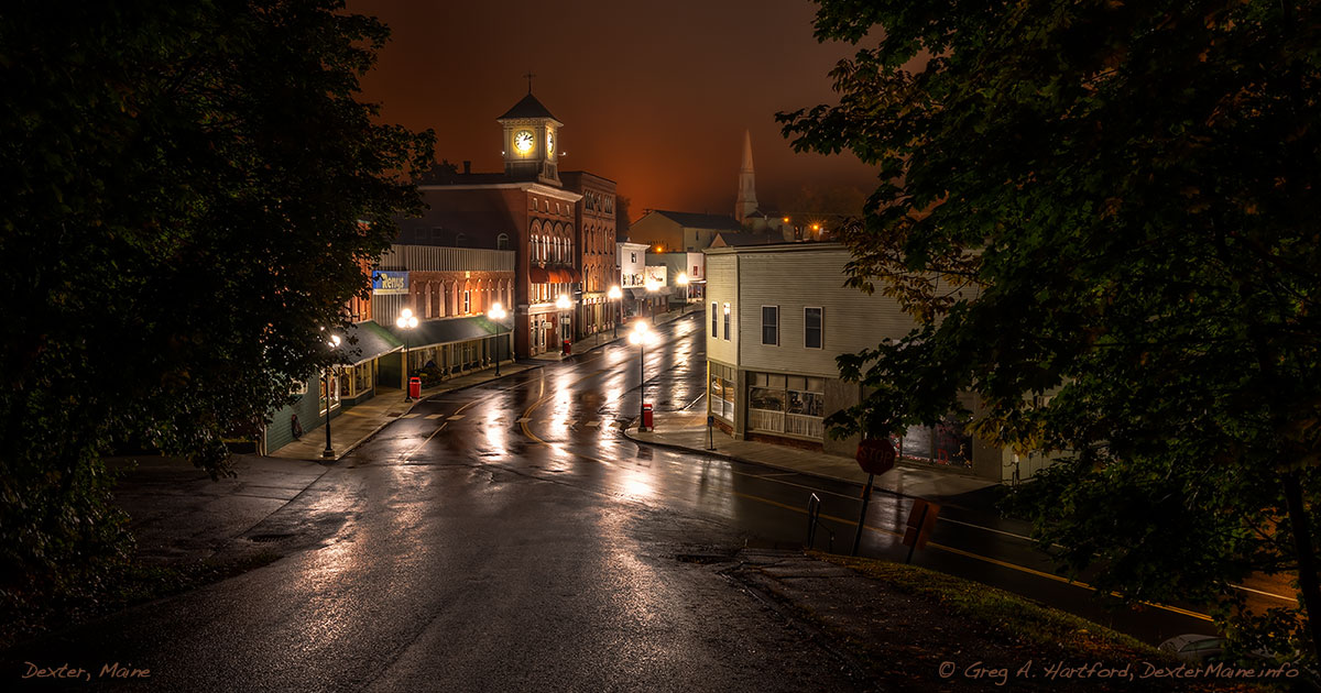 Dexter Maine Photos Set 1 Town Landmarks