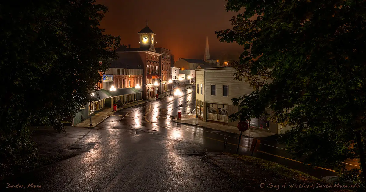 Dexter Maine Photos Set 1 Town Landmarks