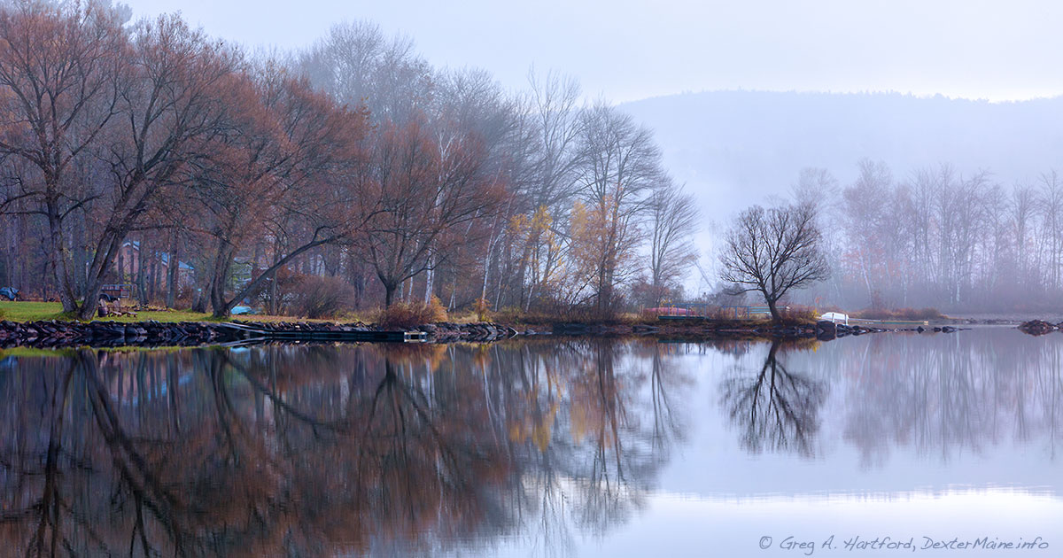 Peaceful Little Lake Wassookeag, Dexter, ME Image A9496