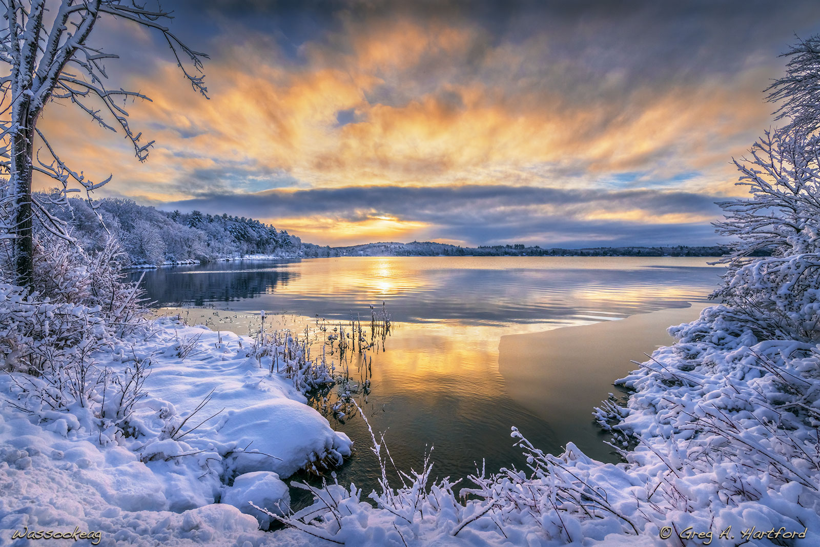 Lake Wassookeag in Dexter Maine