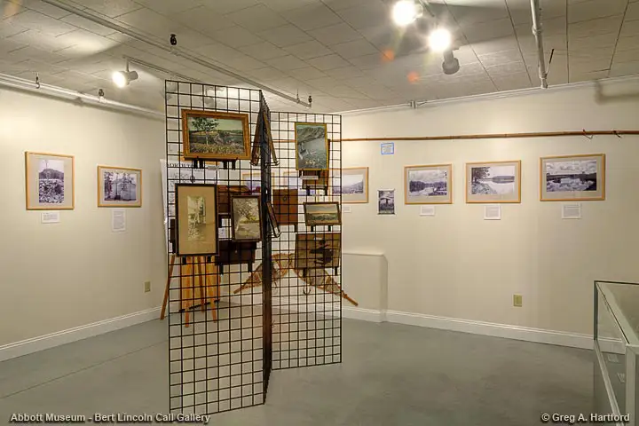 Bert Lincoln Call Gallery in Dexter, Maine Abbott Museum